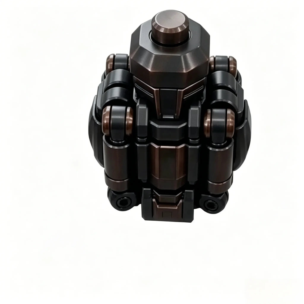 ⚙️ Transforming Mechanical Beast Desk Toy – Futuristic Metal Insect Sculpture 🐞✨