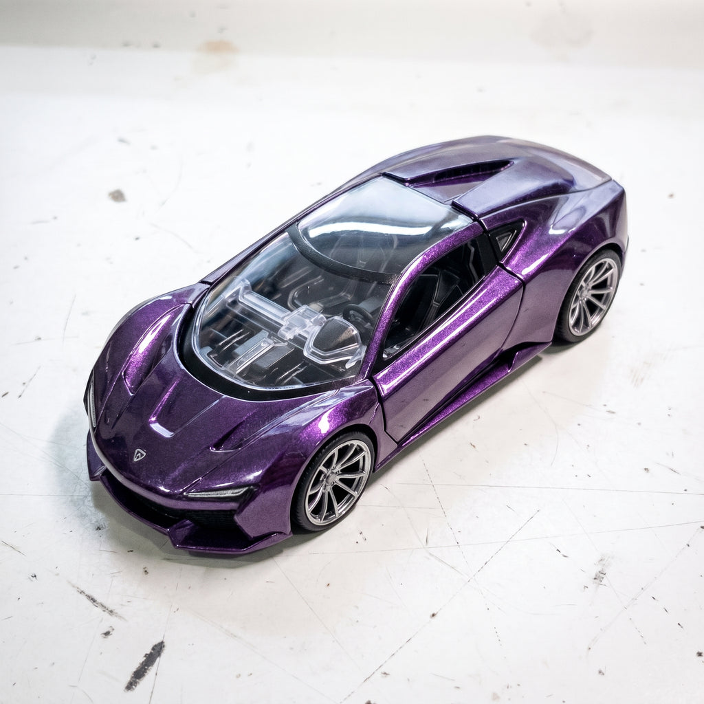 🚗 Ultimate Speed Level Transform Toy –Supercar（Purple）