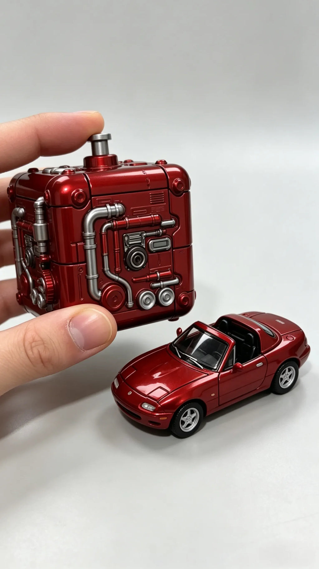 🚗 Ultimate Speed Level Transform Toy – Cube to Car / Jet / Spacecraft/Tank