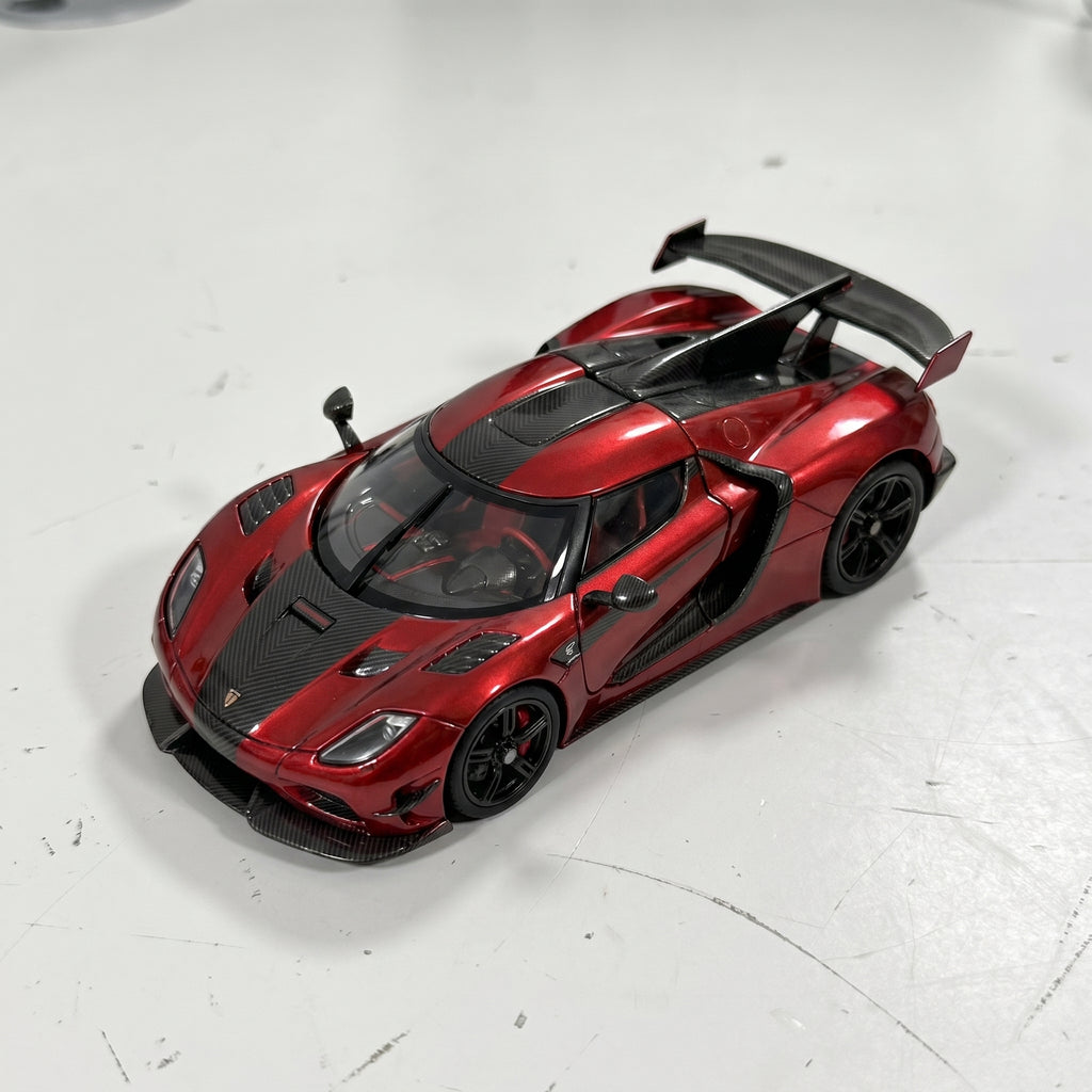 🚗 Ultimate Speed Level Transform Toy – Supercar（Black & Red）