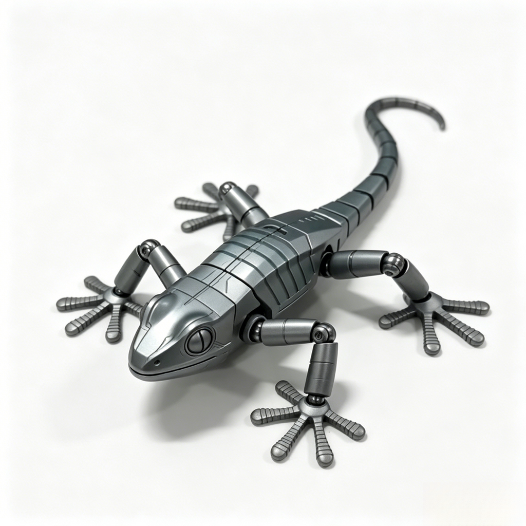 ⚙️ Transforming Mechanical Beast Desk Toy –Lizard 🐞✨