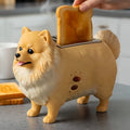 Creative 4-Slice Toaster | Cute Aesthetic Kitchen Appliance for Cozy Breakfast & Unique Home Decor -Pomeranian Toaster