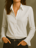 Vintage Boho Heritage Linen Button Shirt