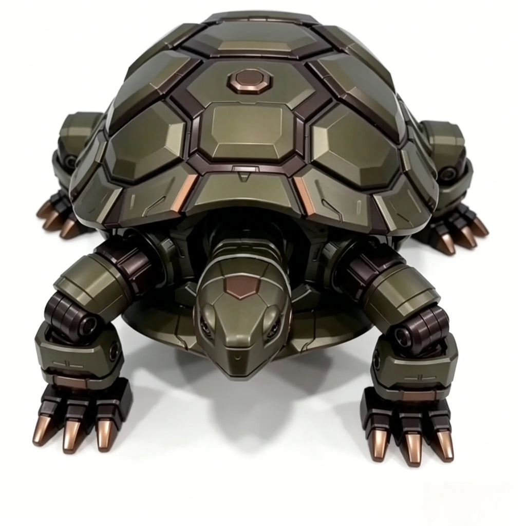 ⚙️ Transforming Mechanical Beast Desk Toy –Turtlee 🐞✨