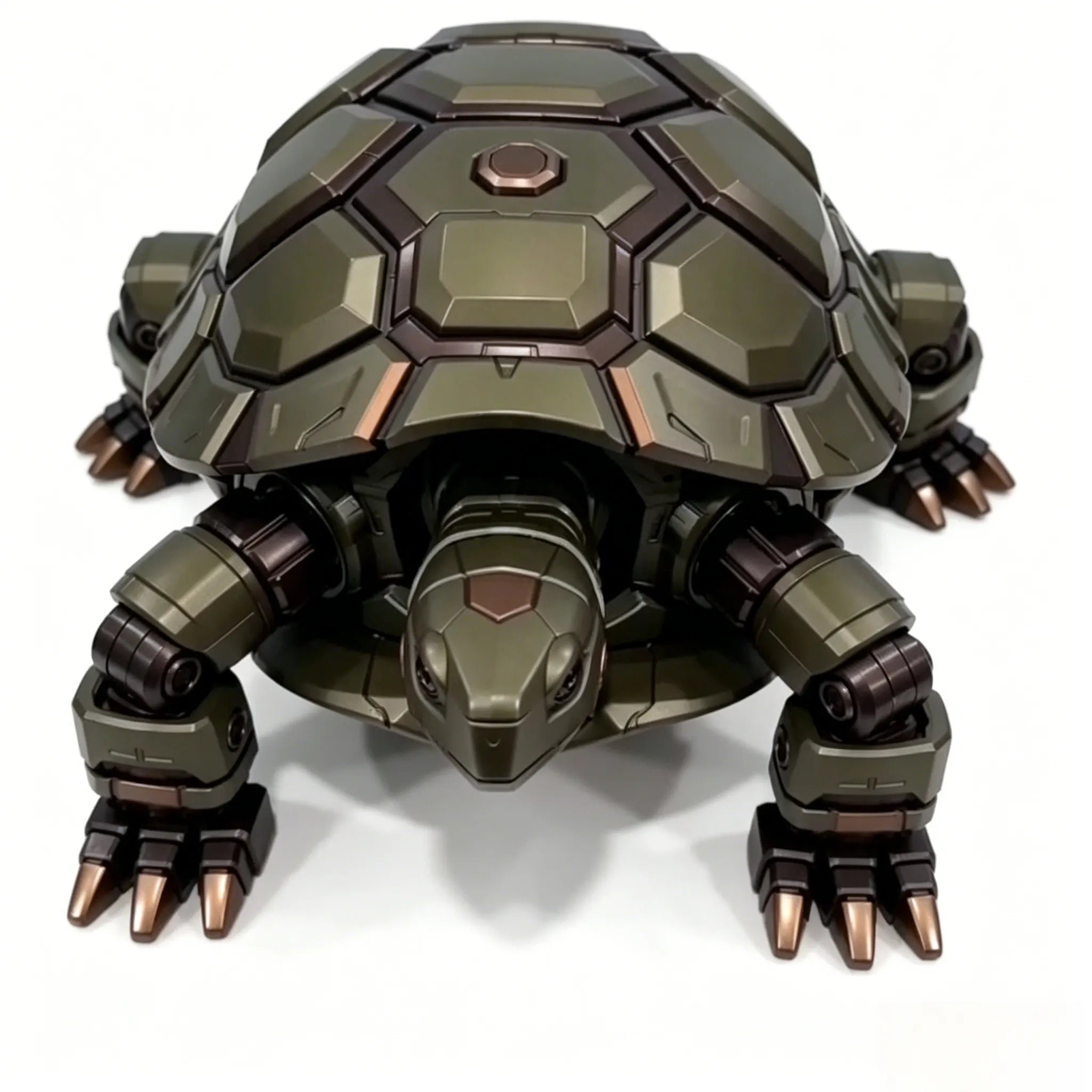 ⚙️ Transforming Mechanical Beast Desk Toy – Futuristic Metal Insect Sculpture 🐞✨